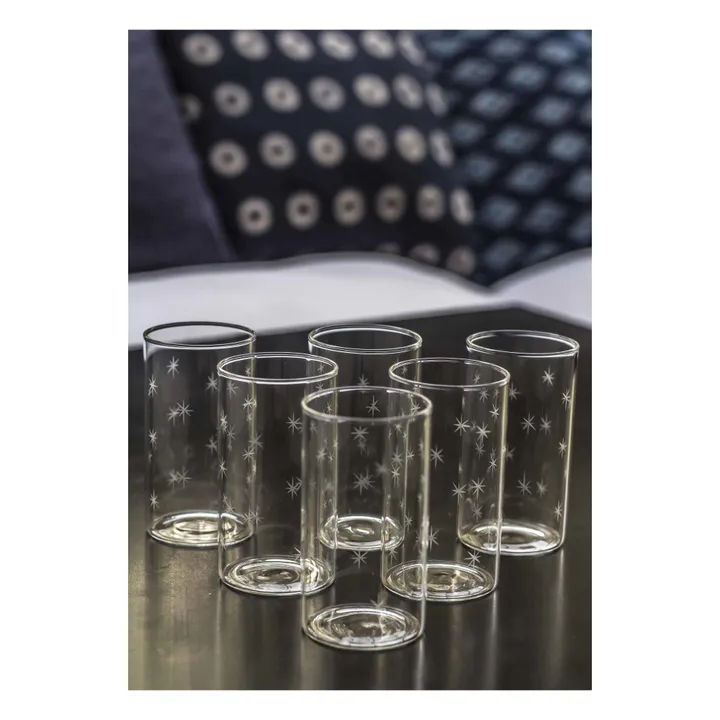 Scarlette Ateliers Verres Etoiles - Set de 6