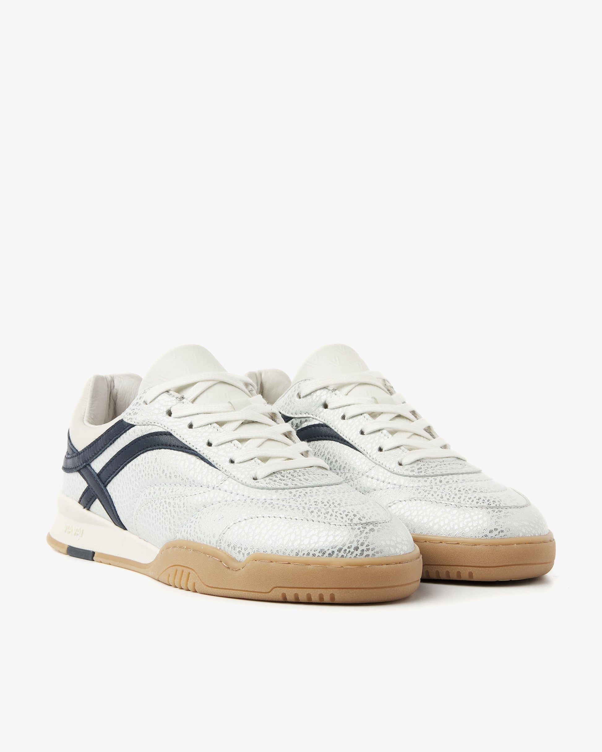 VIA VAI zilveren dames sneakers Kris Sky