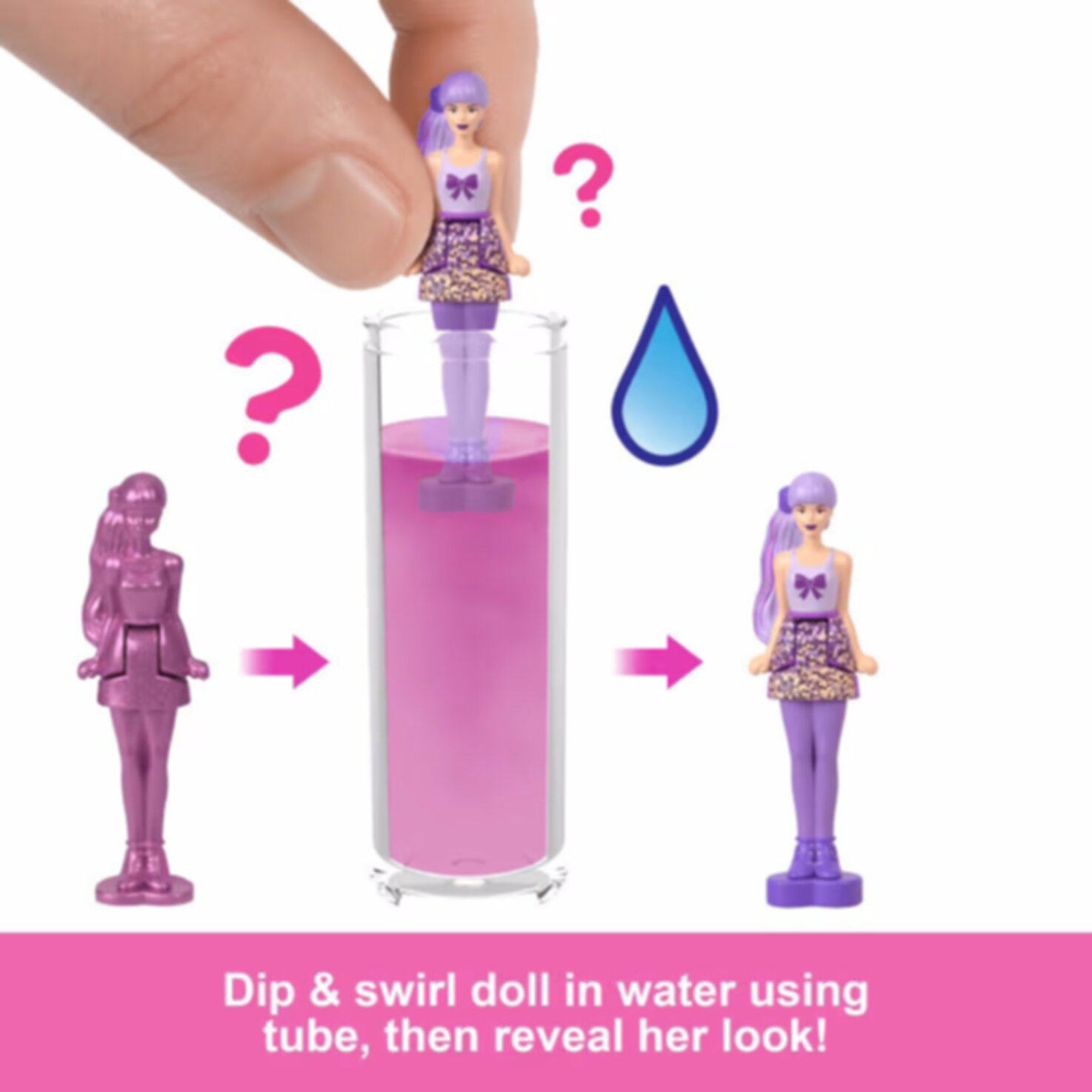 Mini Barbie Land Color Reveal Dolls 4+ Jahre