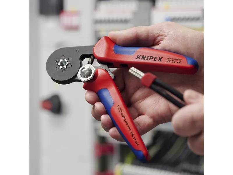 KNIPEX - Krimpudstyr - selvjusterende