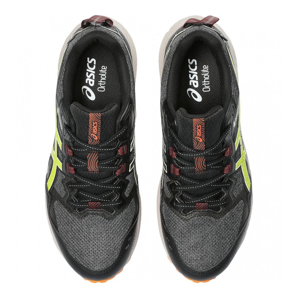 Asics GEL-SONOMA 7 GTX - Chaussures running Homme graphite grey/neon lime