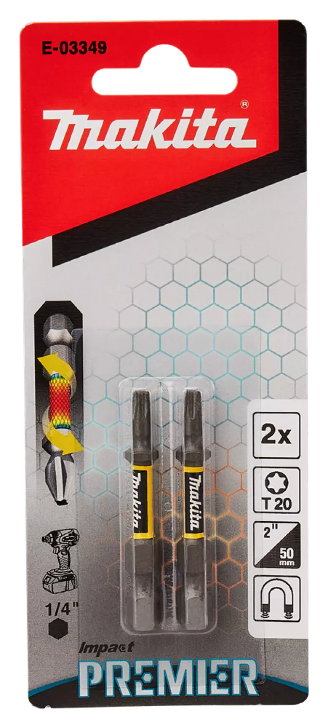 Makita E-03349 Slagschroefbit - T20x50mm