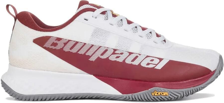 Bullpadel Padelschoen XPLO Vibram 25i Heren Wit Rood