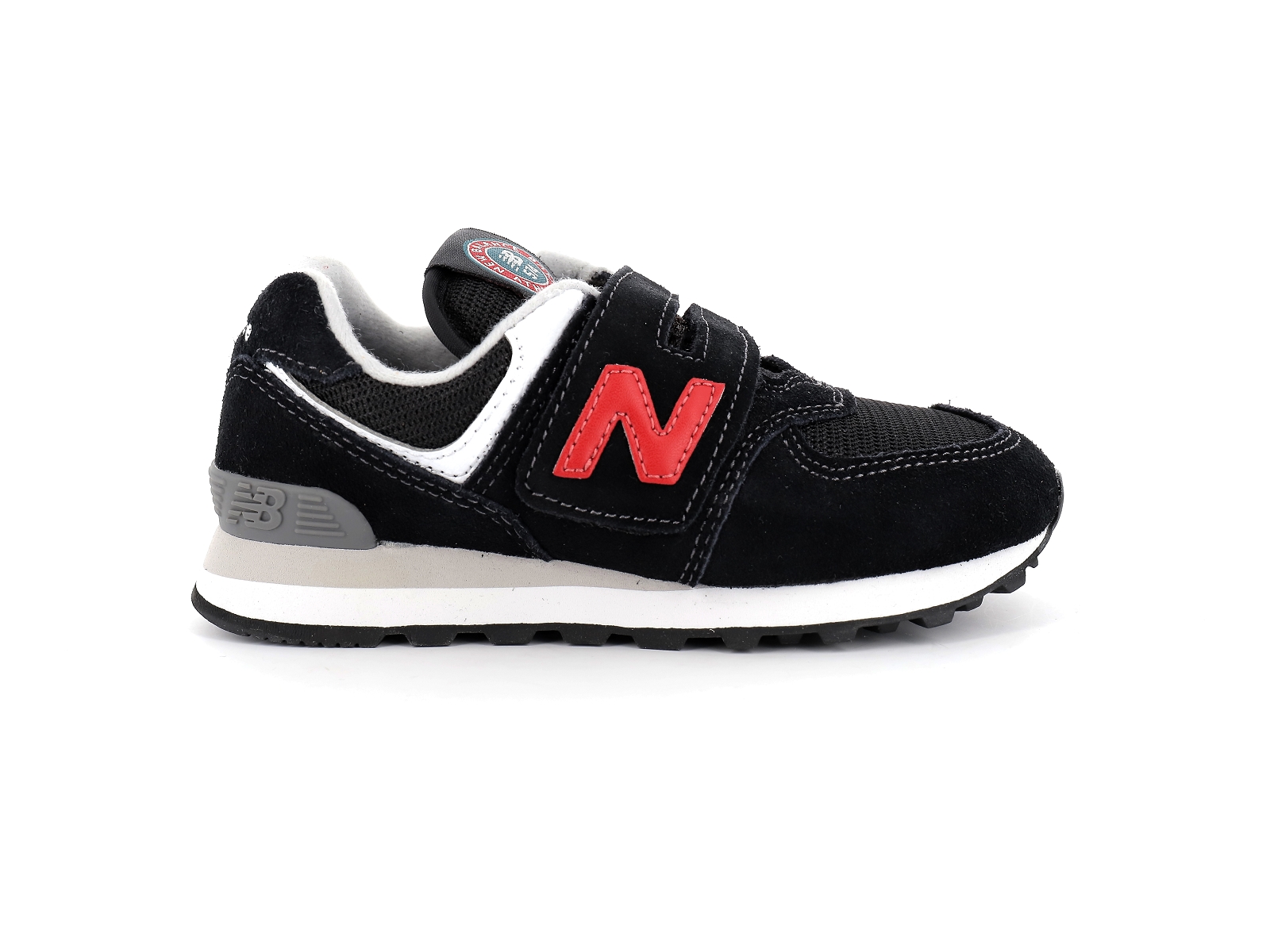 New balance a-PV574HY1 Matières combinées Noir