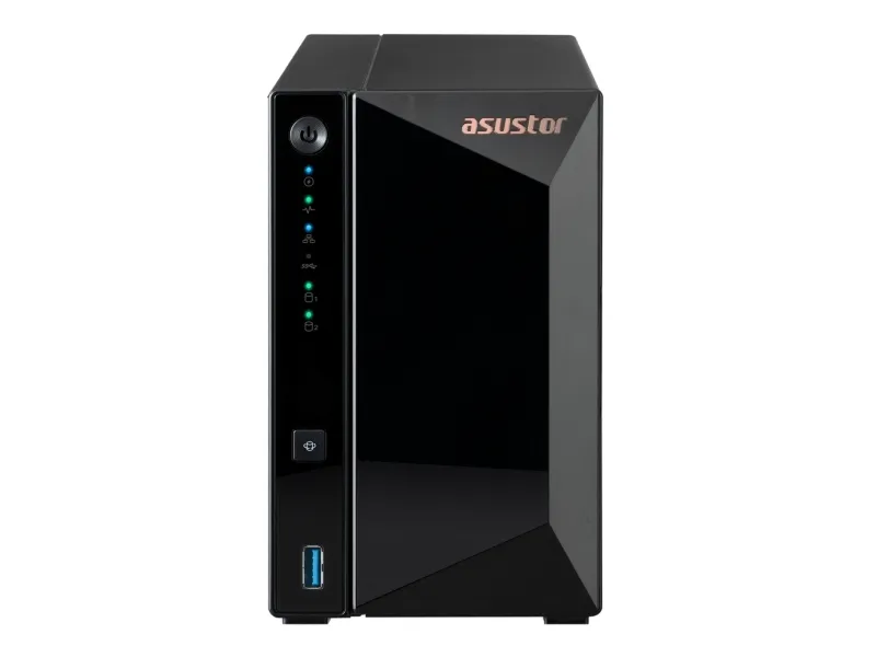 Asustor DRIVESTOR 2 Pro Gen2 AS3302T v2, NAS, Realtek, RTD1619B, 2 GB, DDR4, ADM