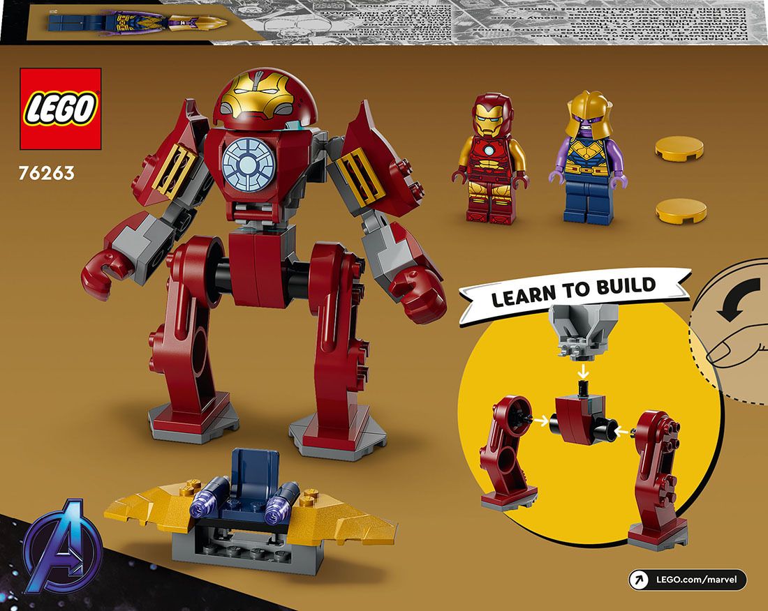 Iron Man Hulkbuster vs. Thanos 76263