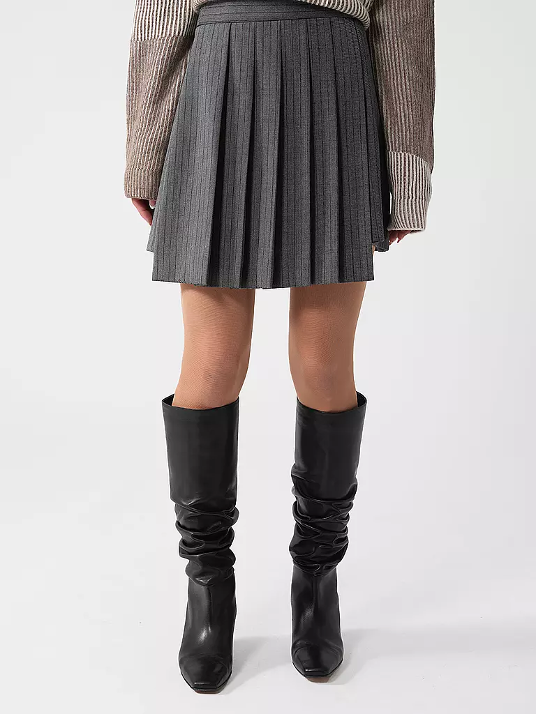 TELA Minirock GESSINA grau