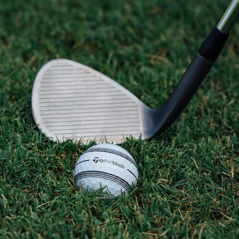 TP5 Stripe Golfball Hvit