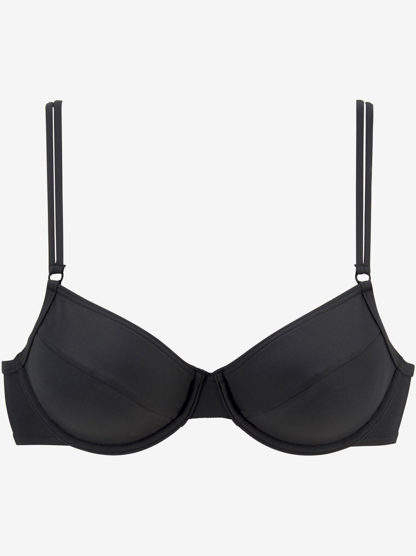 Haut de maillot de bain à armatures bretelles réglables