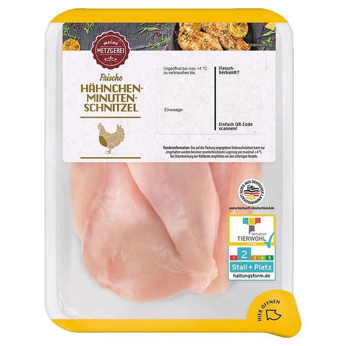 MEINE METZGEREI Hähnchen-Minutenschnitzel 400 g