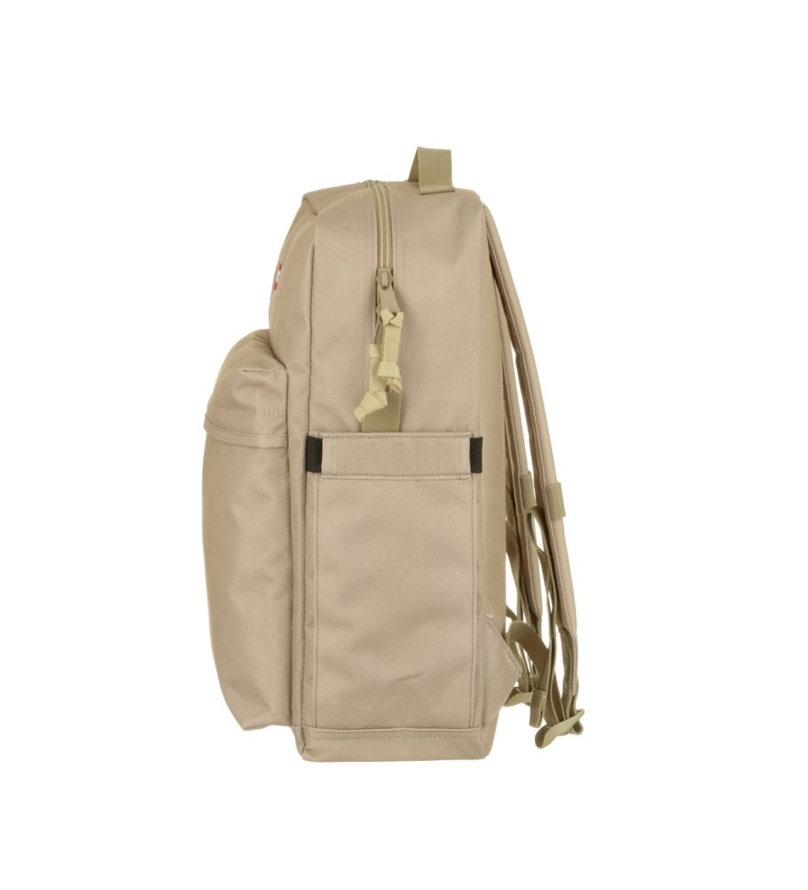 Mochila Levi's L-Pack Standard Issue cor taupe - 41x26x13cm