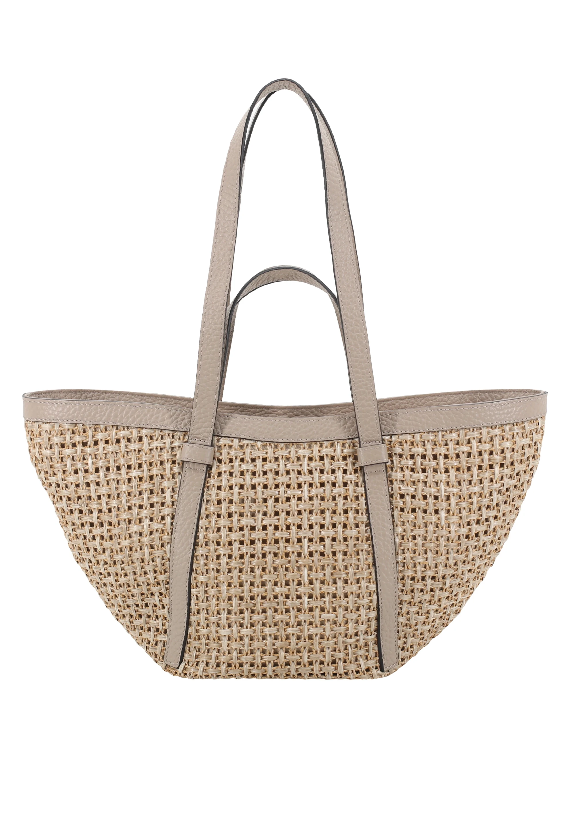 Shopper COSMO medium Raffia/leather Standard