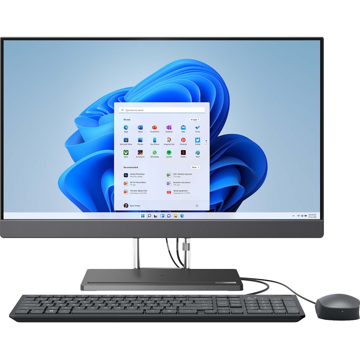 Lenovo IdeaCentre AIO 5 i5/16/1000 27” All-in-one stasjonær PC