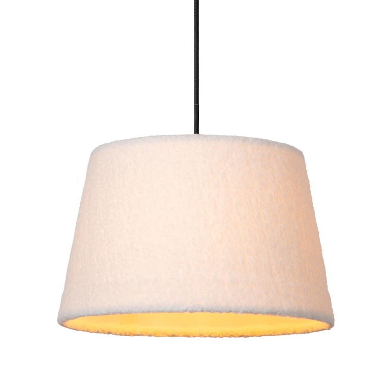Lucide Woolly hanglamp beige