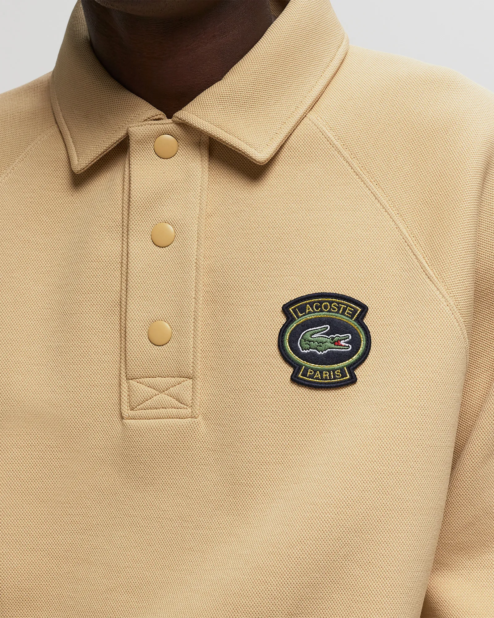 Lacoste LOOSE FIT PIQUÉ SWEATSHIRT