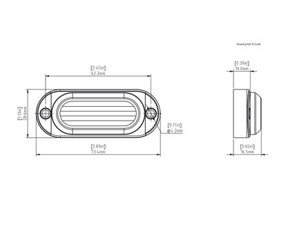 Clignotant Denali avant T3 SwitchBack LED - la paire Universel