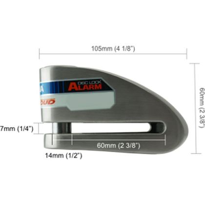 Antivol XENA Bloque disque Alarme XX15 SRA Universel