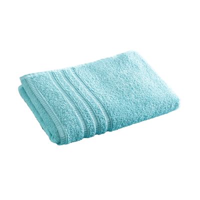 Linge de toilette décor bandes jacquard - 470 g/m² - BECQUET CRÉATION