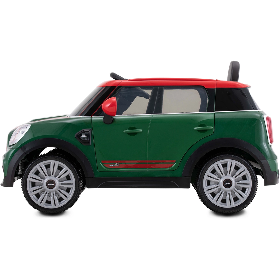 ROLLPLAY MINI COUNTRYMAN 12V Premium Kinderfahrzeug Grün Grün