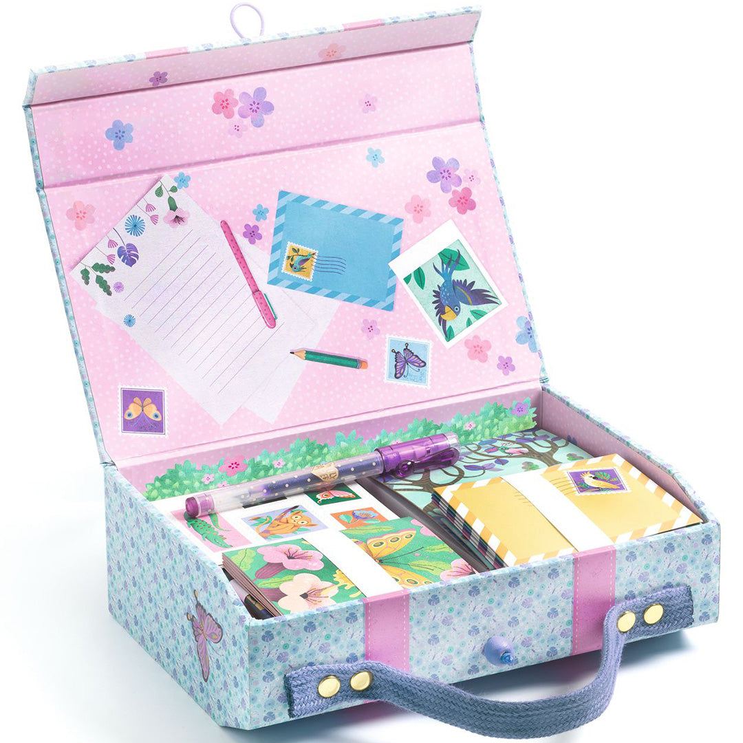 djeco stationary koffer marie - tropical garden