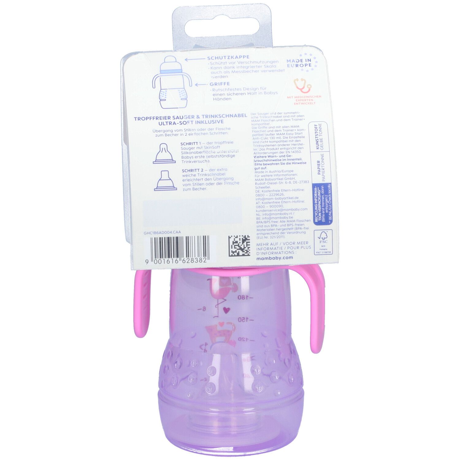 MAM Trainer+ 220 ml