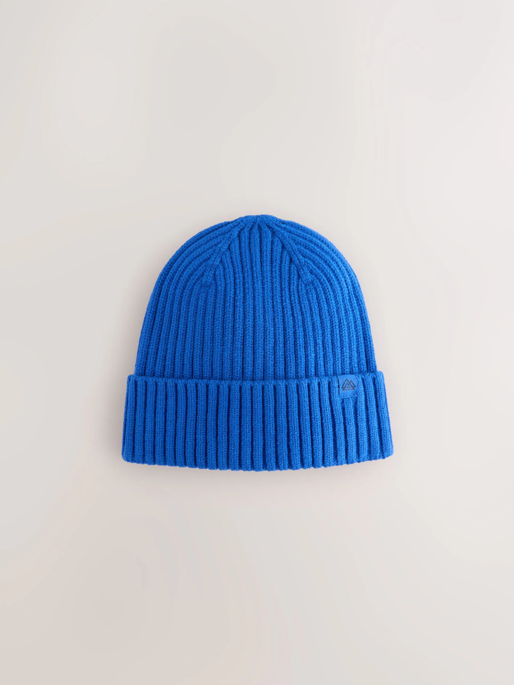 Kobaltblauw - Gebreide beanie-muts (1-16jr)