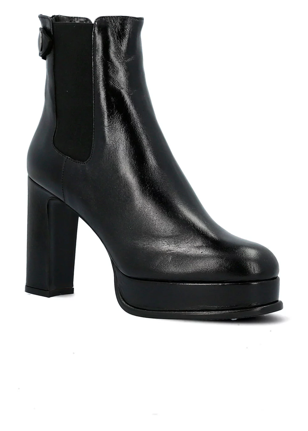 CHELSEA PLATEAU VICTORIA CUIR NOIR