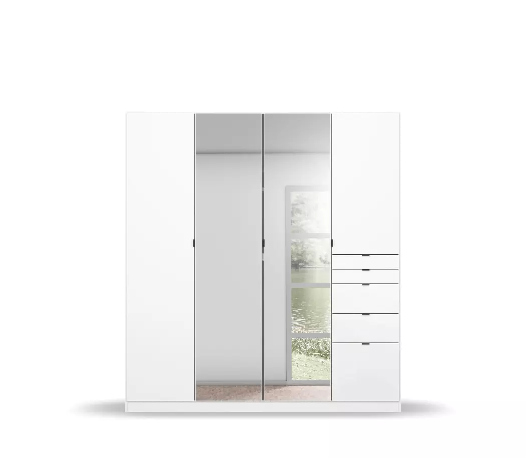 Kleiderschrank Ontario 181 x 197 cm