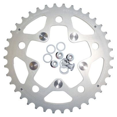 Plateau Spécialités TA porteur Triple Zéphyr-K Compact 110/74mm Intermédiaire 9/10V Argent