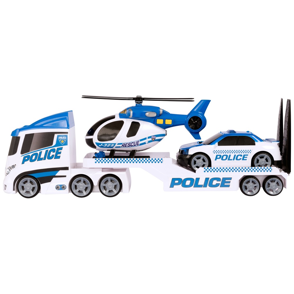 Teamsterz Light and Sound Polizeihubschraubertransporter