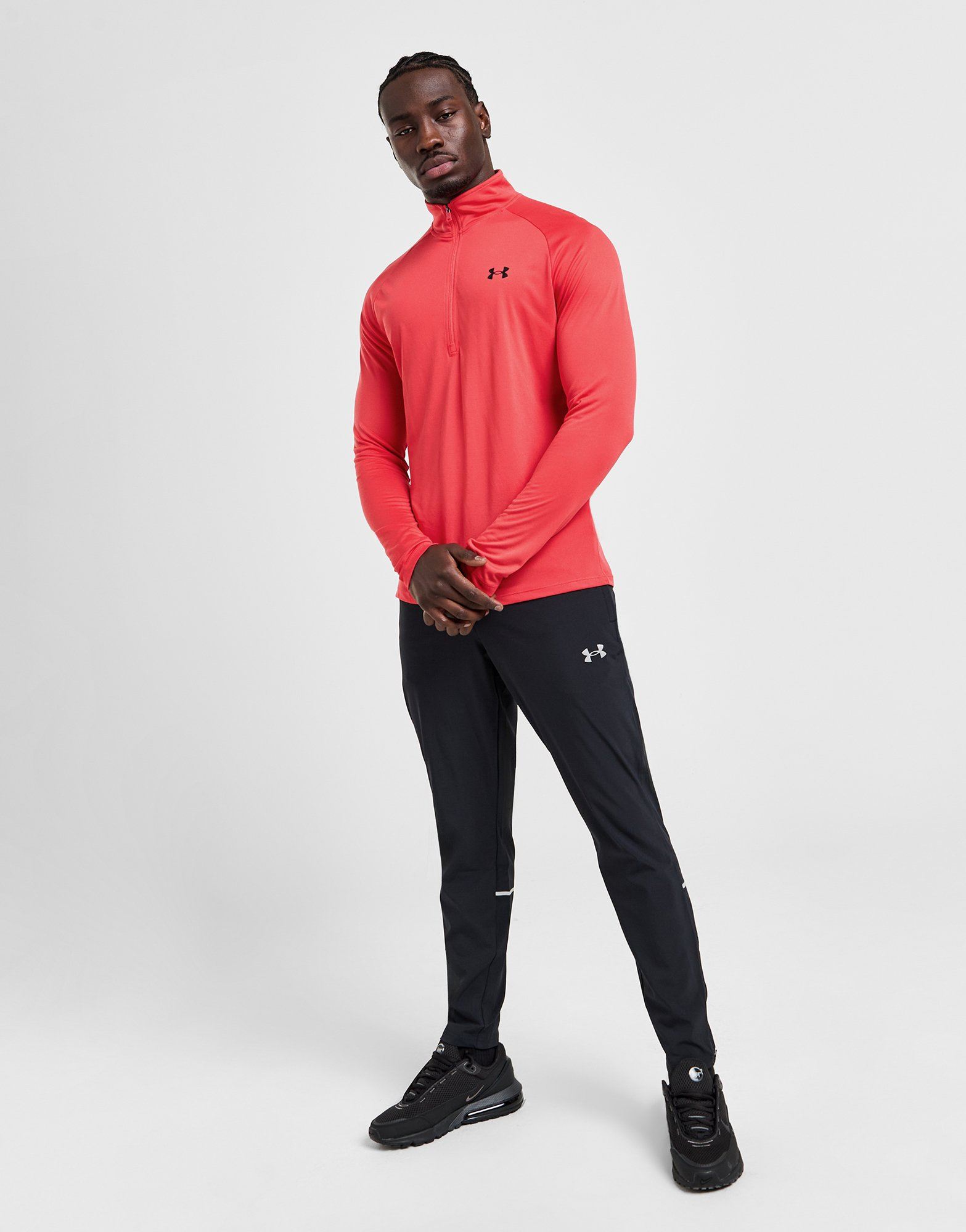 Under Armour Haut Zippé Tech Homme
