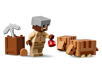 LEGO De gordeldieren bij de mijn (21269)