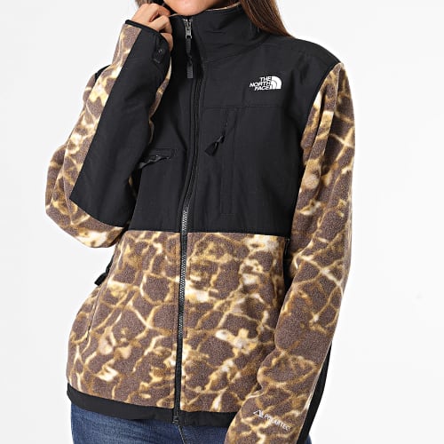 Veste Polaire Femme Denali Noir Léopard