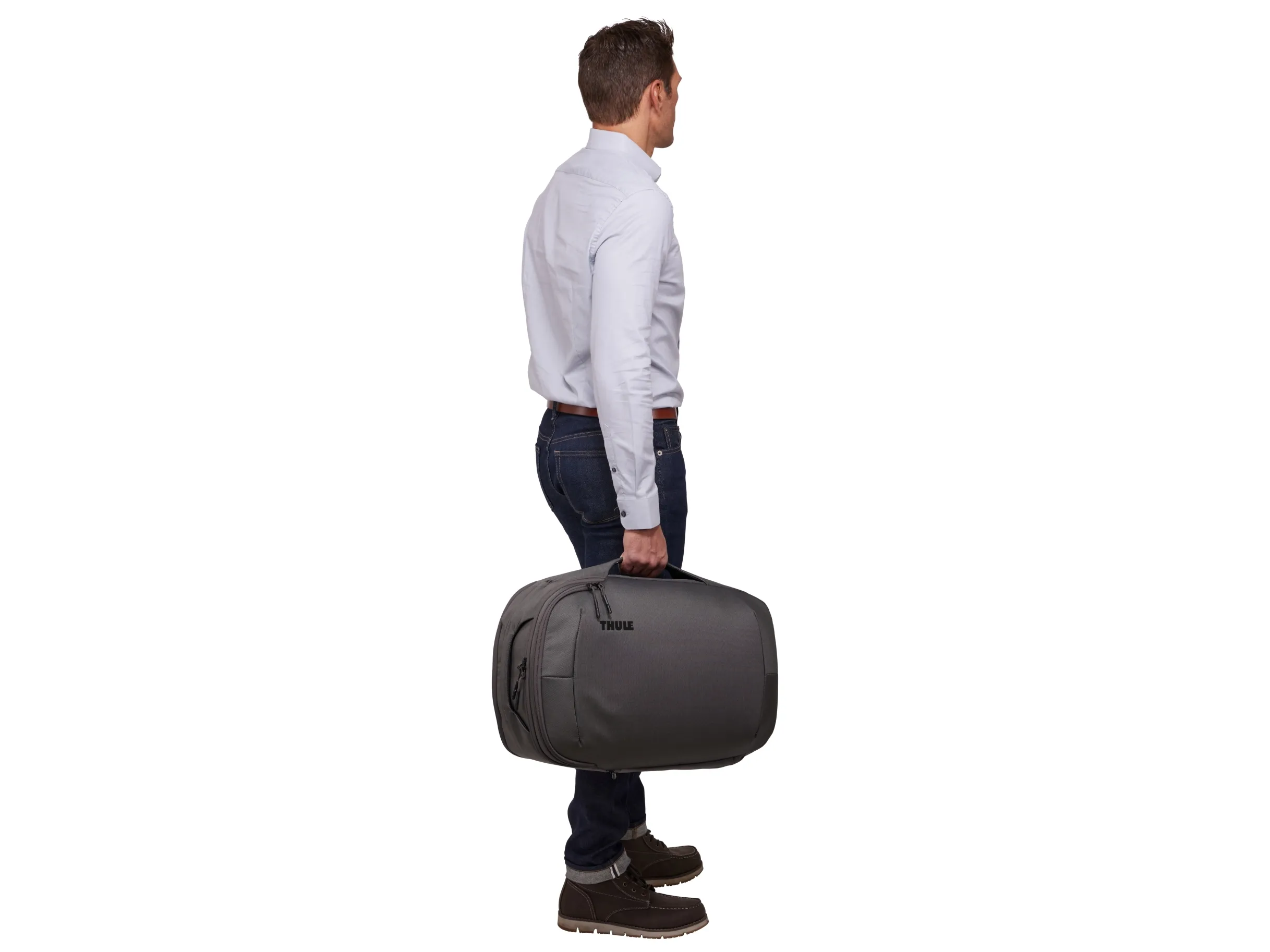 Thule Subterra 2 - Rygsæk - konvertibel, håndbagage, 40L - 800D nylon, 800D polyester - vetivergrå