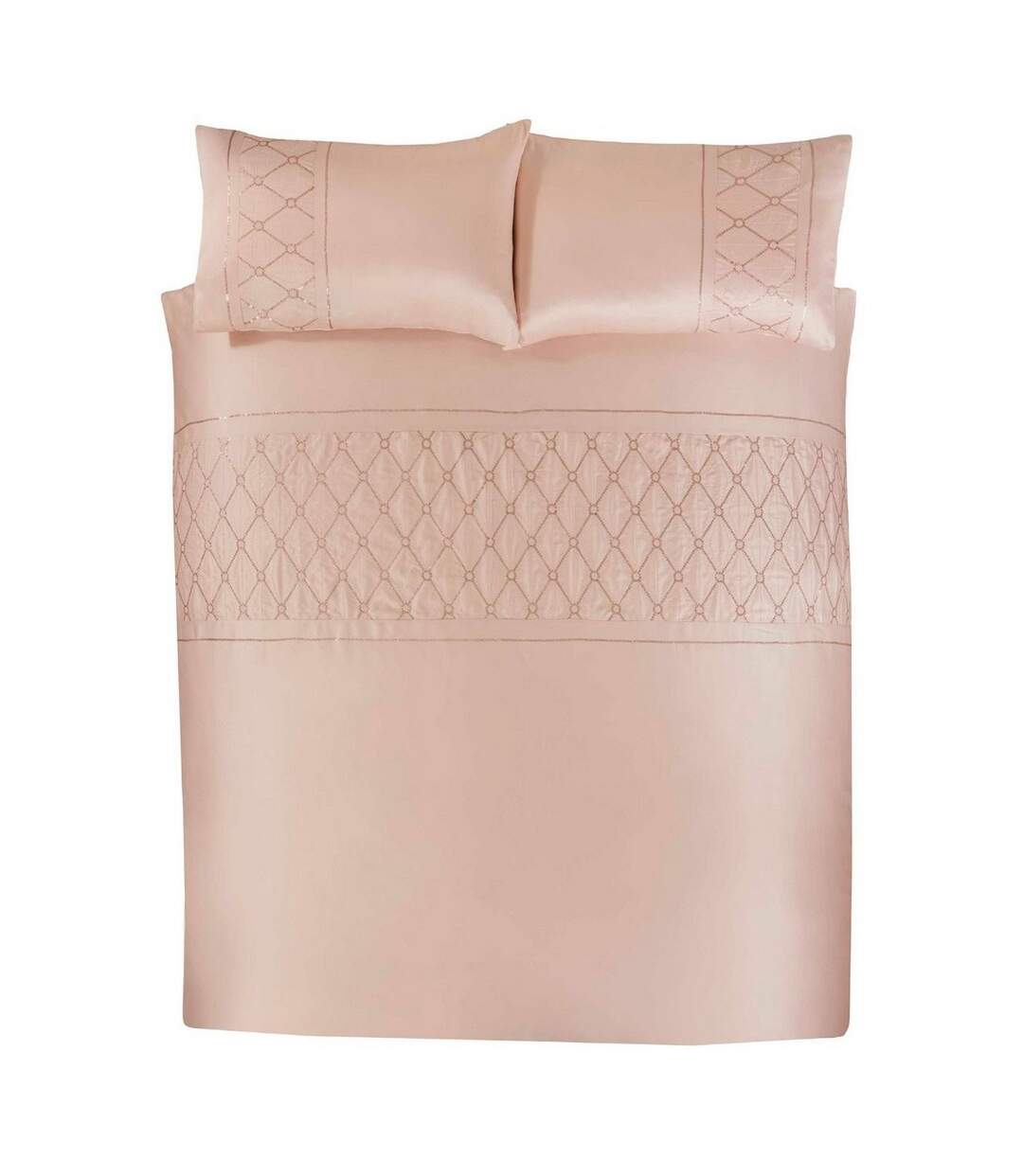 Rapport - Parure de lit MONACO (Rose) - UTAG1486