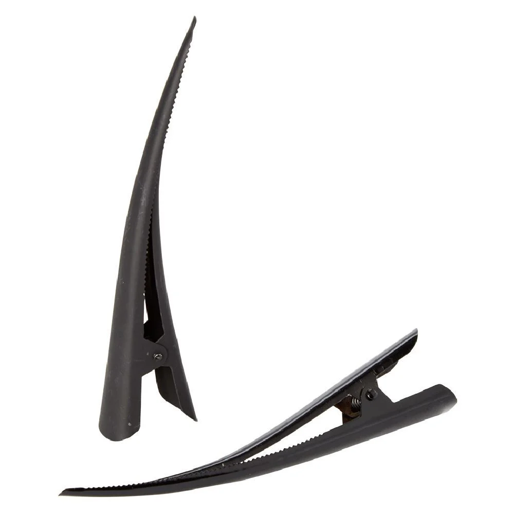 Pince Ibis métal noir brillant et mat L13 cm x2