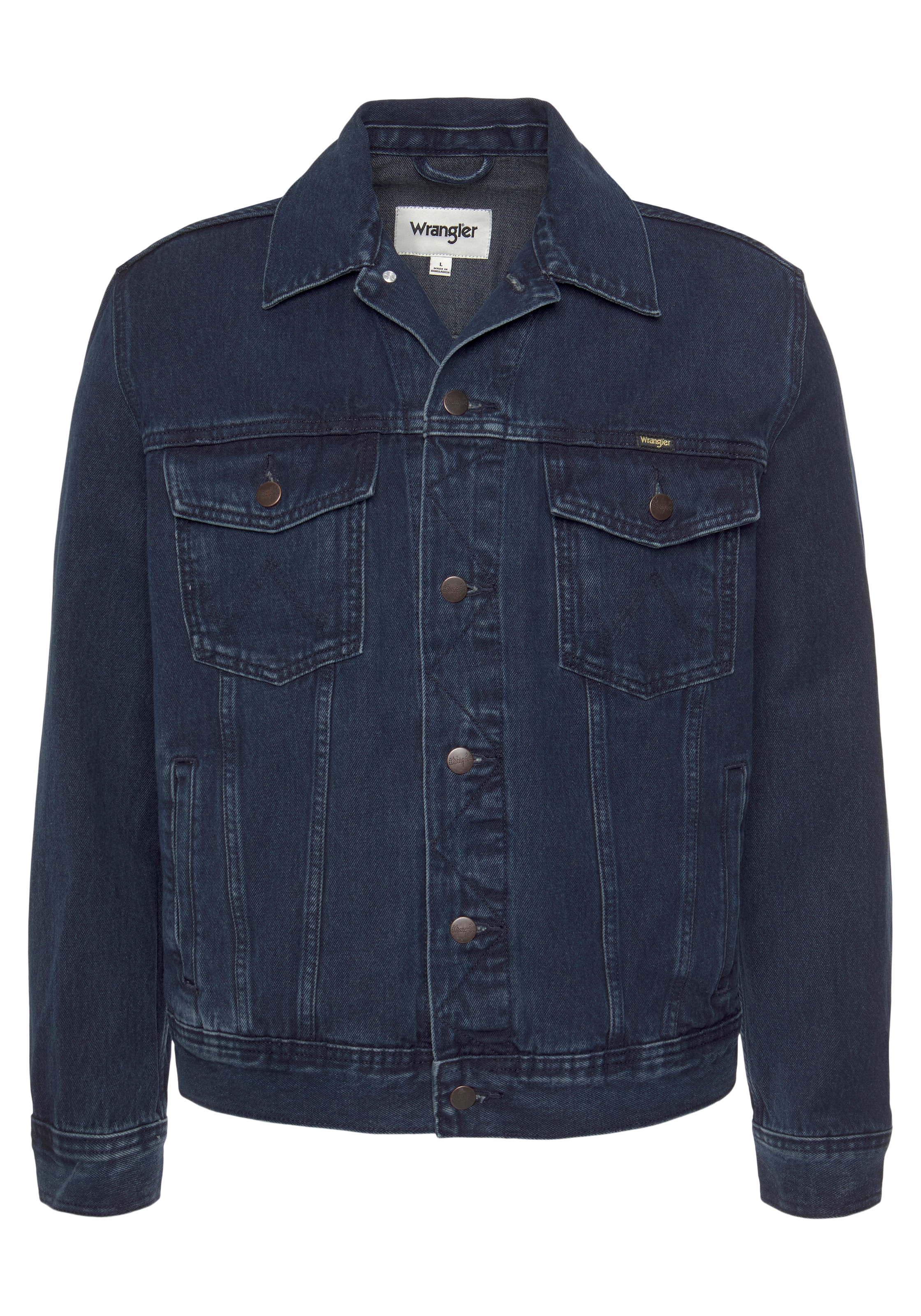Wrangler Jeansjacke »Authentic« mit seitlichen Eingrifftachen
