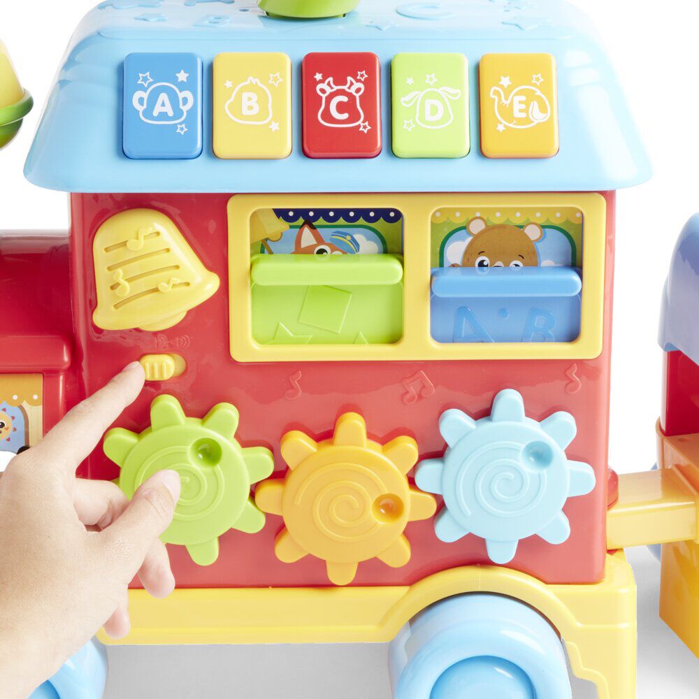 Porteur train éducatif L71xH46cm