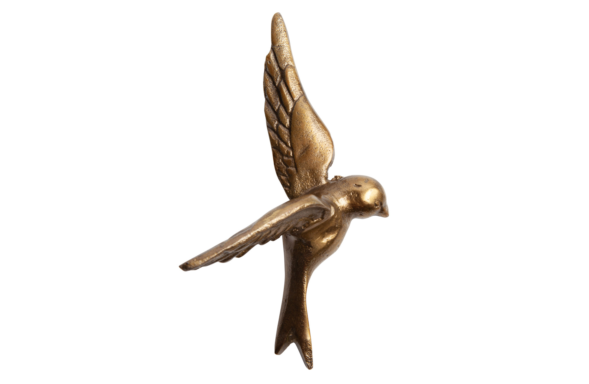 Avaler Too Vogels - set van 3 Avaler too vogels metaal antique brass - set van 3