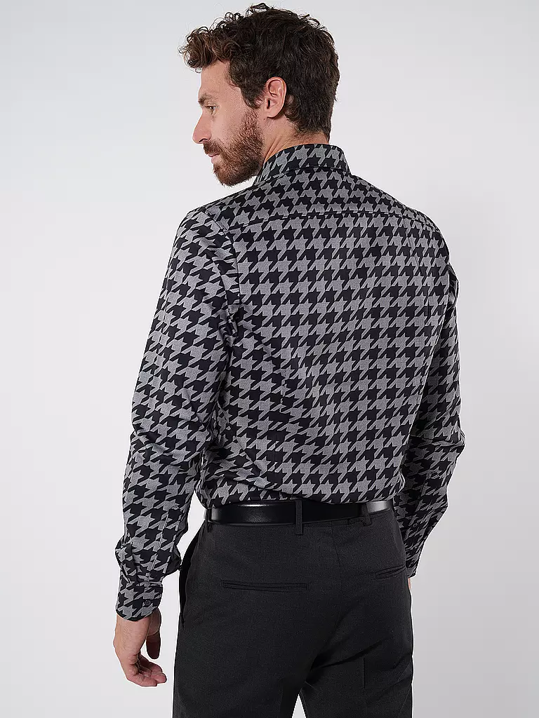 OLYMP LEVEL FIVE Hemd Body Fit schwarz