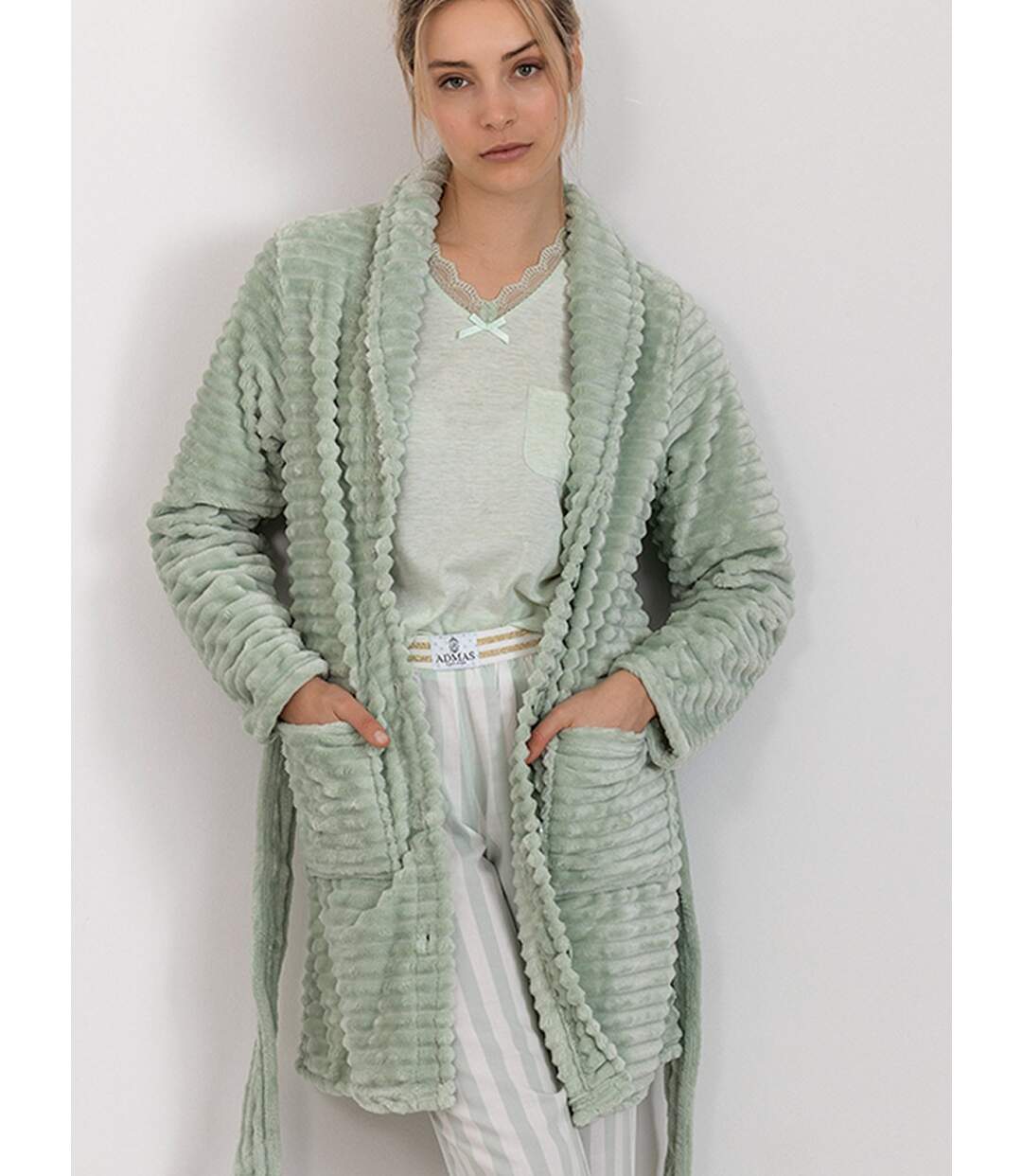 Robe chambre Winter Paisley Admas