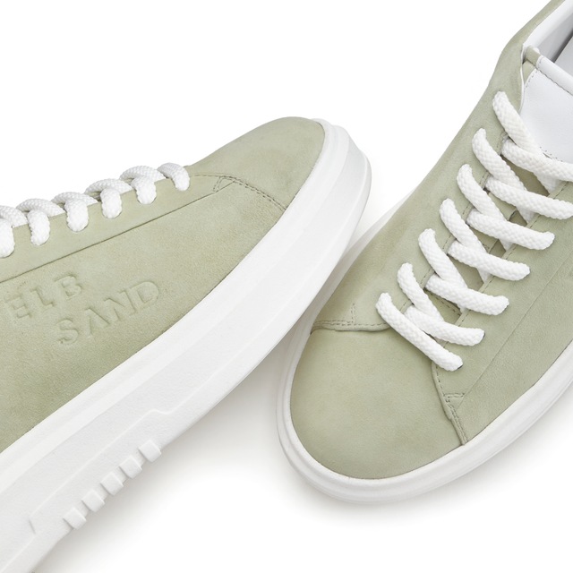 Elbsand Sneaker »Schnürschuh«  Schnürhalbschuh,Freizeitschuh aus Leder mit modischer Plateausohle