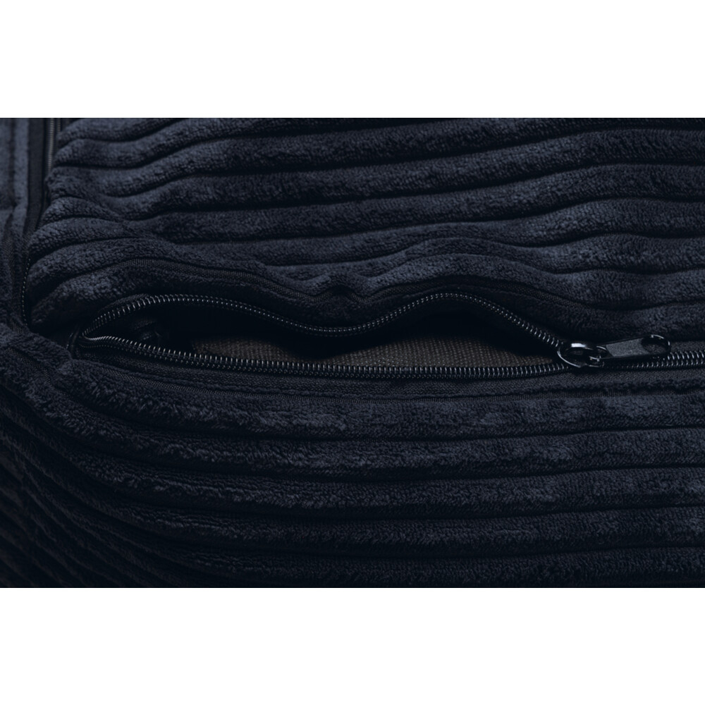 Designed by Lotte Ligmand Ribbed Antraciet 65 x 60 x 20 cm