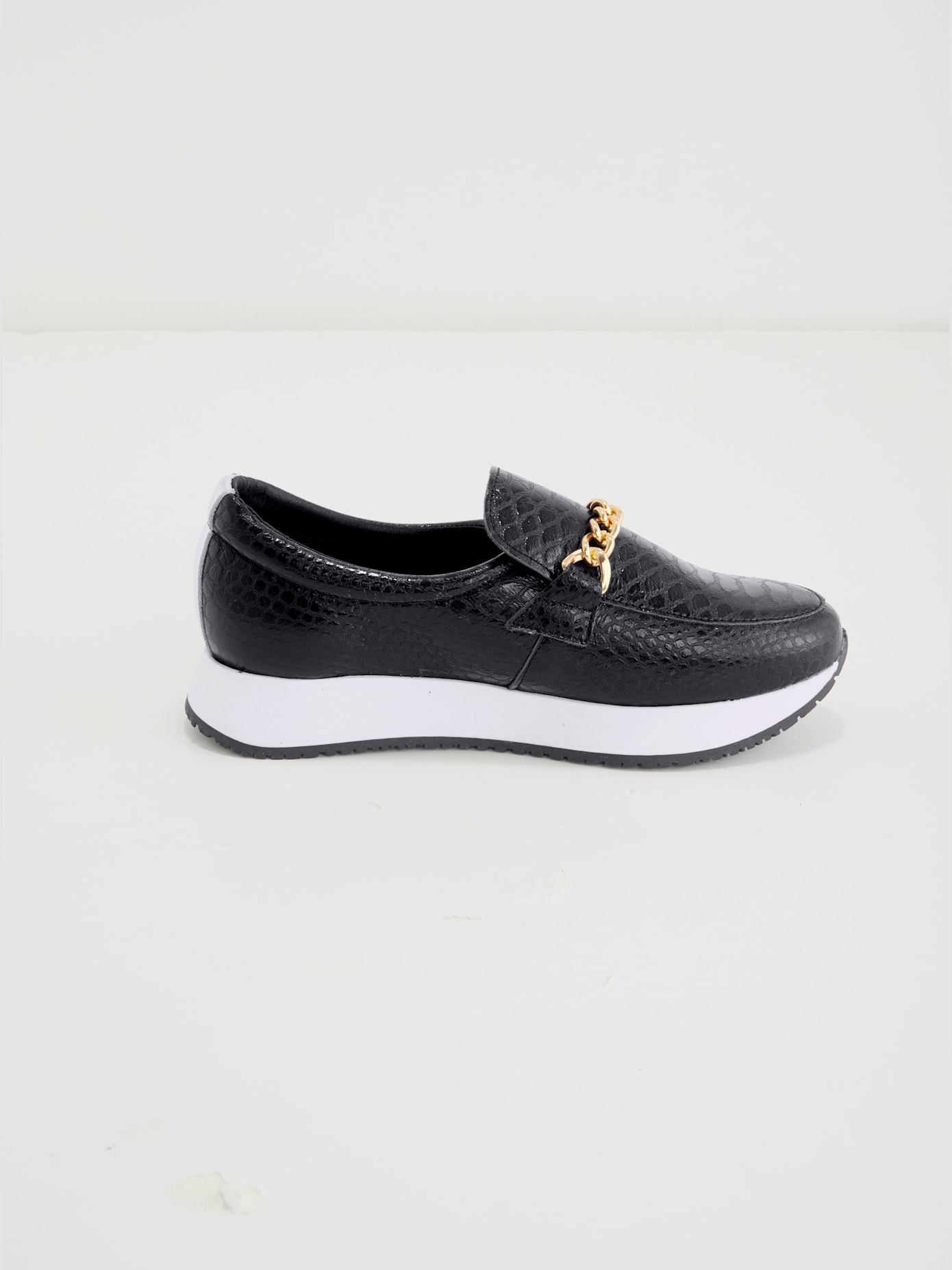 Trotteurs cuir de chèvre gaufré