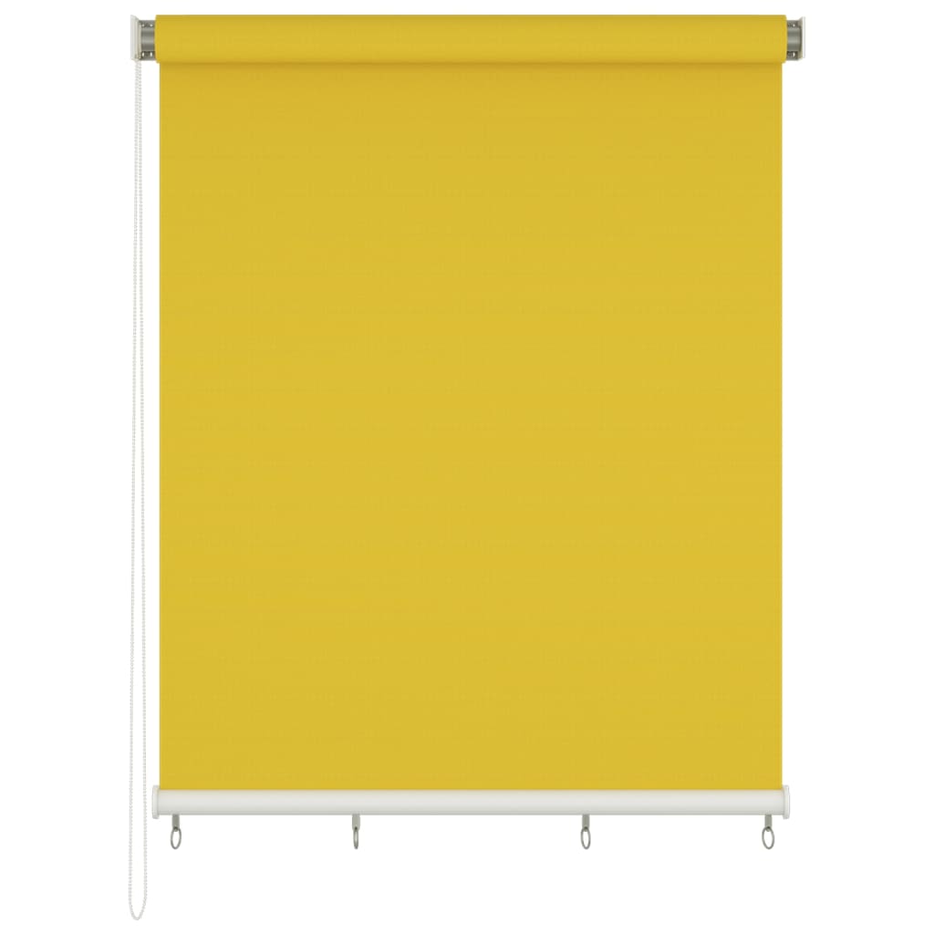 Store roulant d'extérieur 220x140 cm jaune