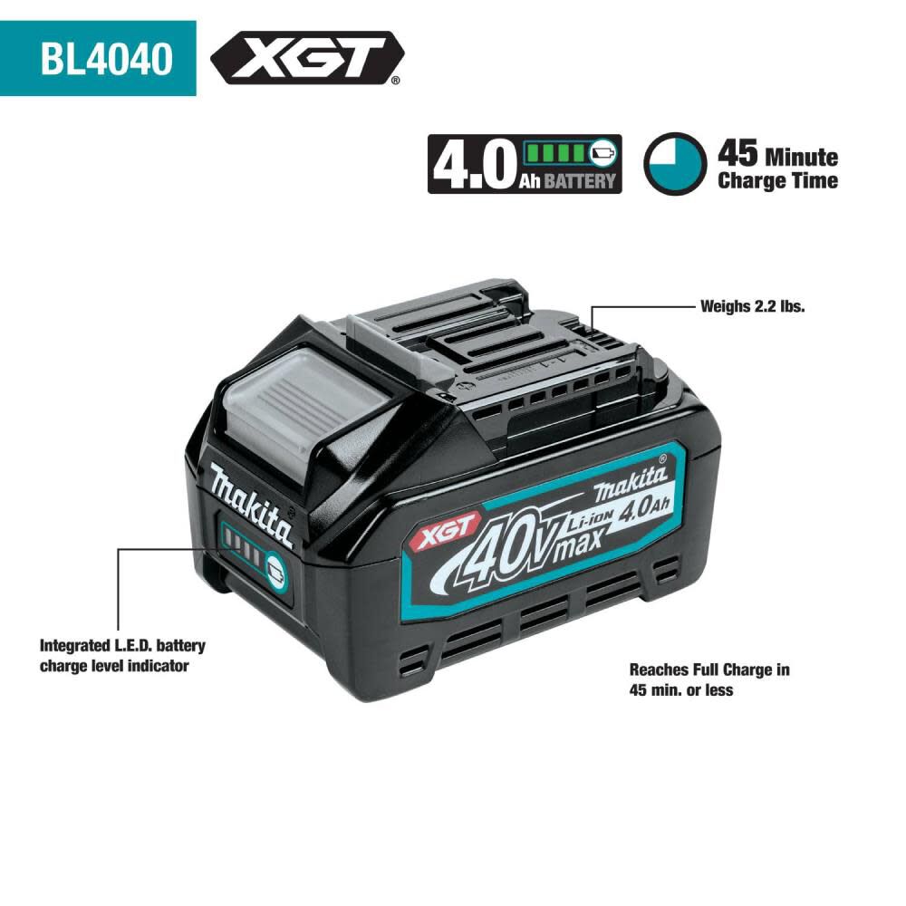 Makita 40V max XGT AVT Orbital Recipro Saw Kit