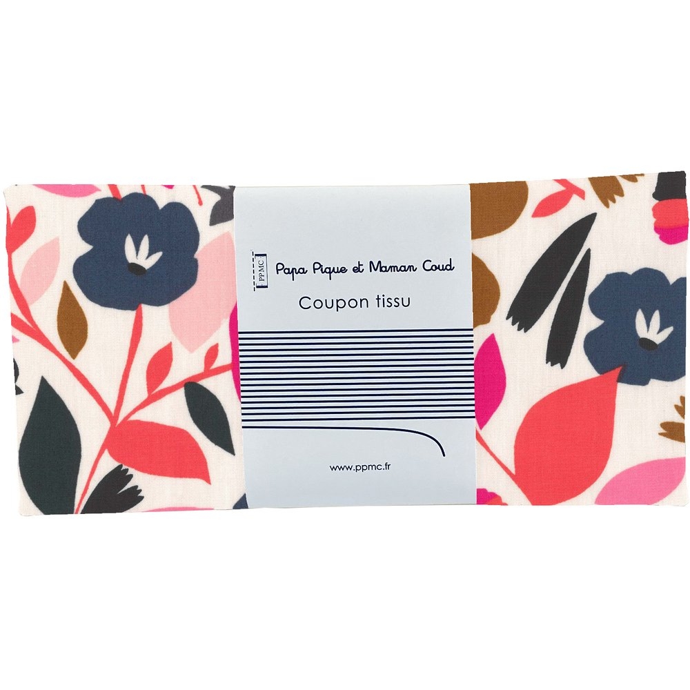 Coupon Tissu 50 Cm Champ Floral