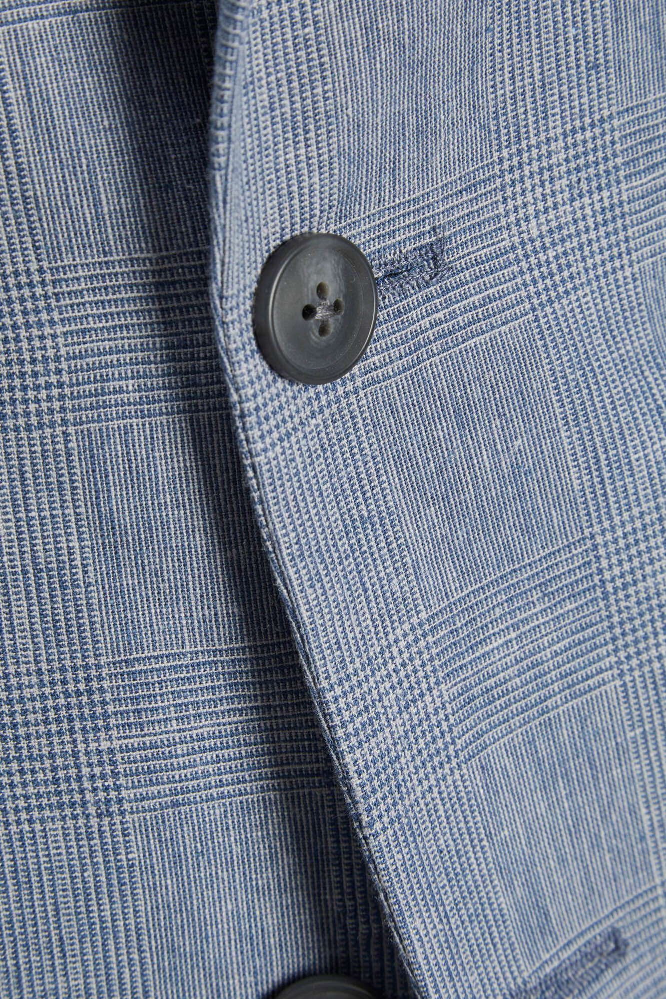 Blazer de linho - Azul