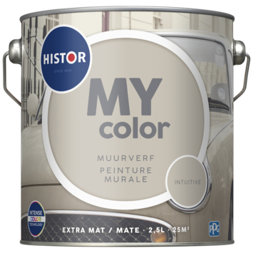 Histor My Color muurverf extra mat intuitive 2,5 liter