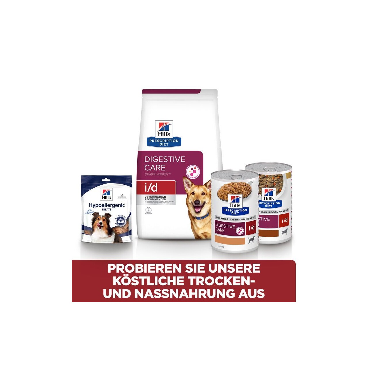 Hill's Prescription Diet i/d Nassfutter für Hunde, Adult, mit Huhn zur Unterstützung der Verdauung 12x354 g